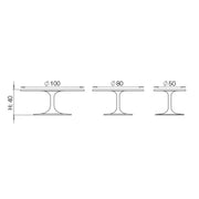 Clarion Low Coffee Table - Small Tables Artifort 