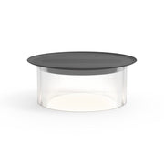 Carousel Table Lamp Table Lamps Pablo Clear Low 12” Black Tray