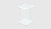 Acrylic I-Beam Table side/end table Gus Modern 