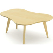 Risom Amoeba Coffee Table Coffee Tables Knoll Clear Maple/Clear Maple 