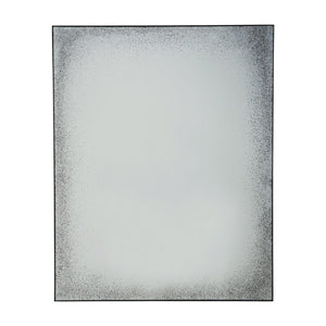 Clear Wall Mirror Medium Aged Metal Frame - Rectangular Mirrors Ethnicraft 48" x 1" x 60" 