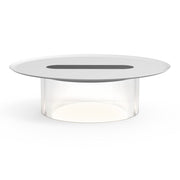 Carousel Table Lamp Table Lamps Pablo Clear Low 16” White Tray