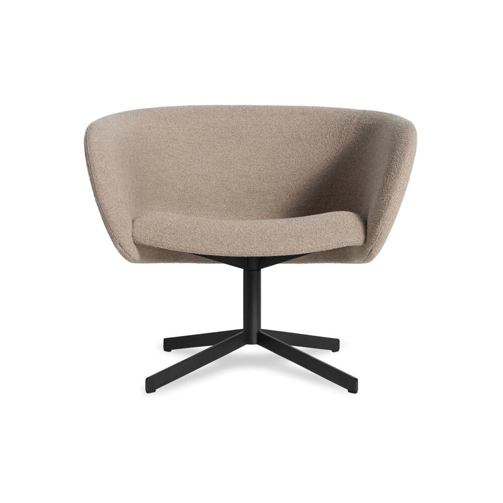Close Encounter Swivel Lounge Chair lounge chair BluDot Elora Oatmeal 