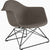 Eames Molded Fiberglass Armchair With Low Wire Base lounge chair herman miller 