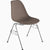 Eames Molded Plastic Side Chair with Stacking Base