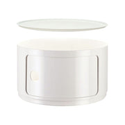 Componibili Big Round Modular Accessories Kartell Round Low White White Round Closing Top + $65.00