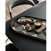 Connected Dots Oblong Glass Tray Tray Ethnicraft 