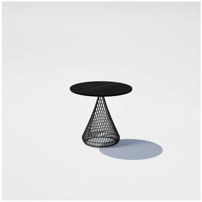 Cono Side Table with Stone table Bend Goods 