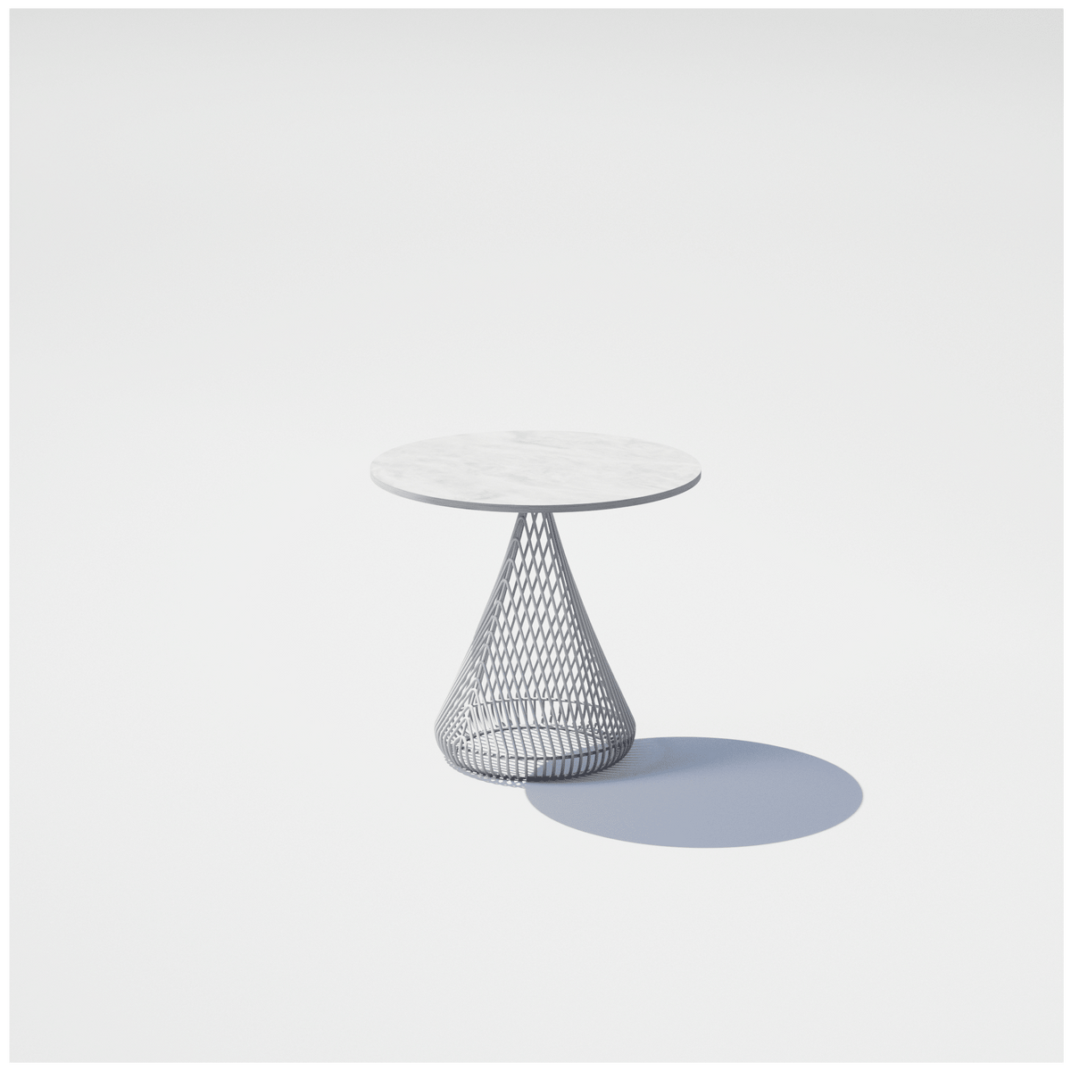 Cono Side Table with Stone table Bend Goods 