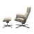 Consul Chair and Ottoman With Cross Base Chairs Stressless 