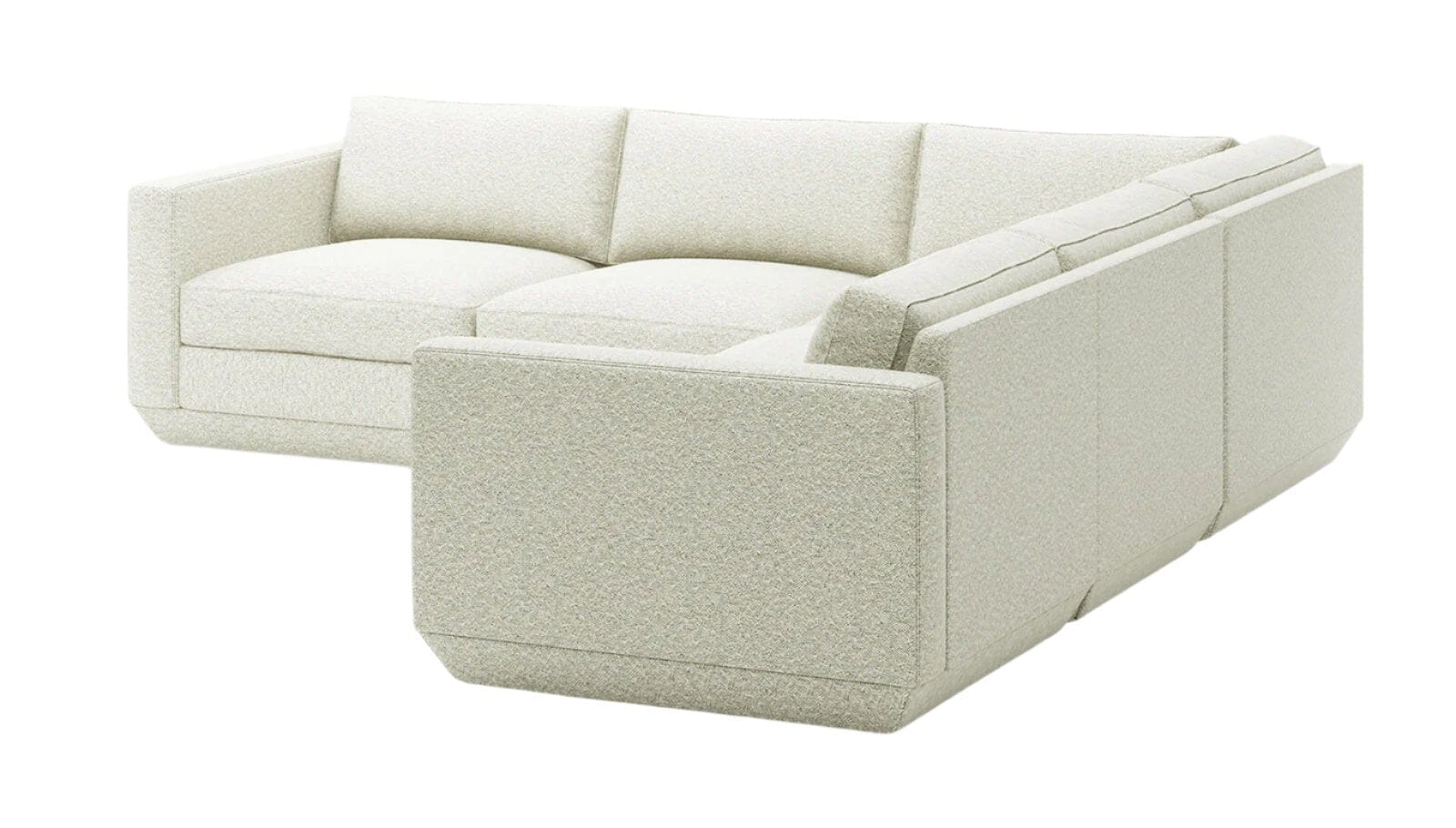 Podium 5PC Corner Sectional Sofa Gus Modern Copenhagen Fossil 