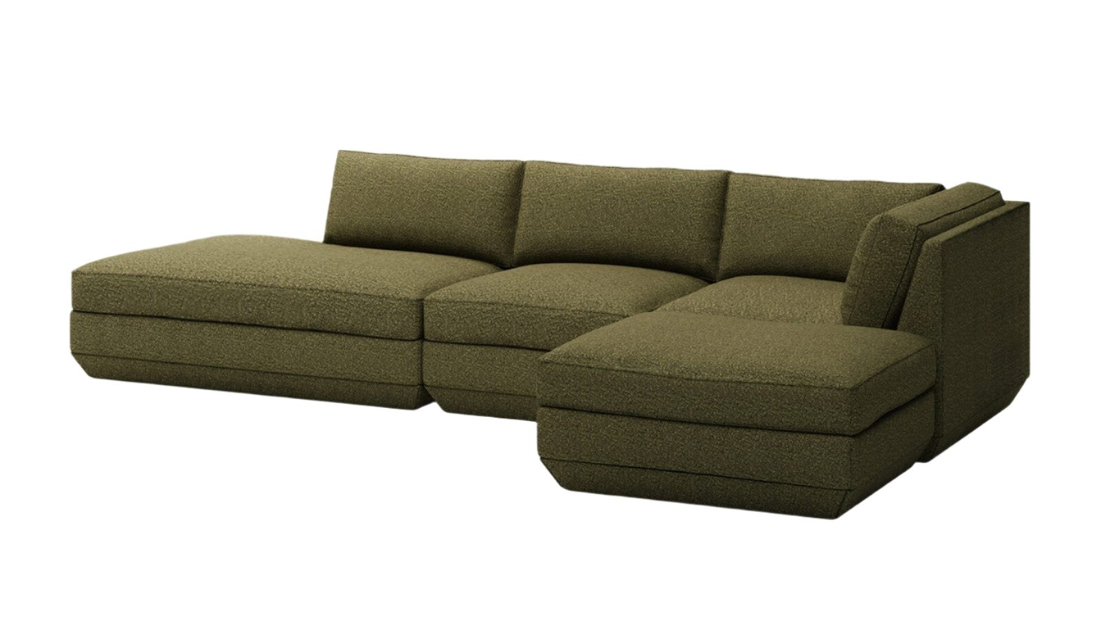 Podium 4PC Lounge Sectional B Sofa Gus Modern 