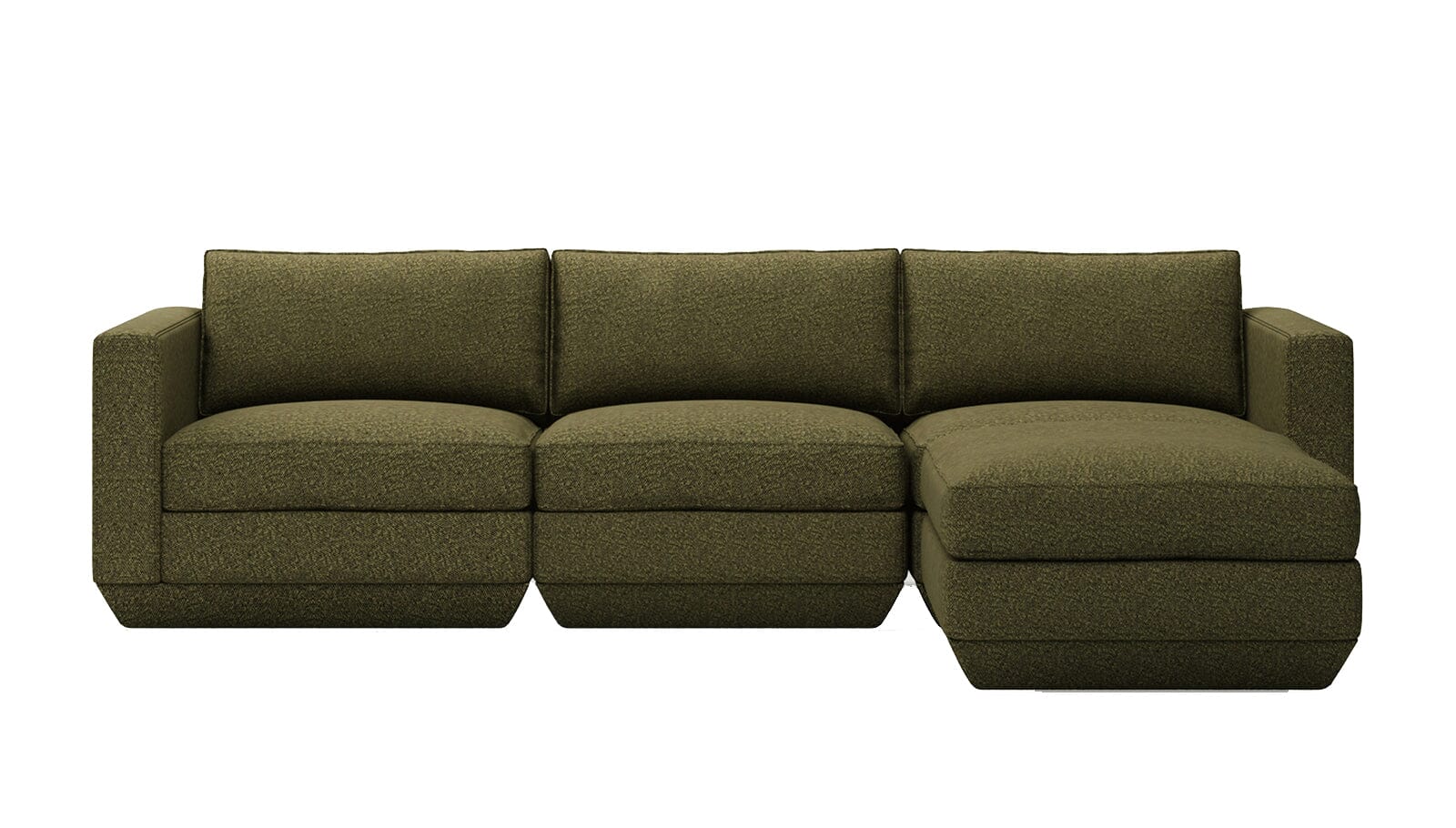 Podium 4PC Sectional Sofa Gus Modern 