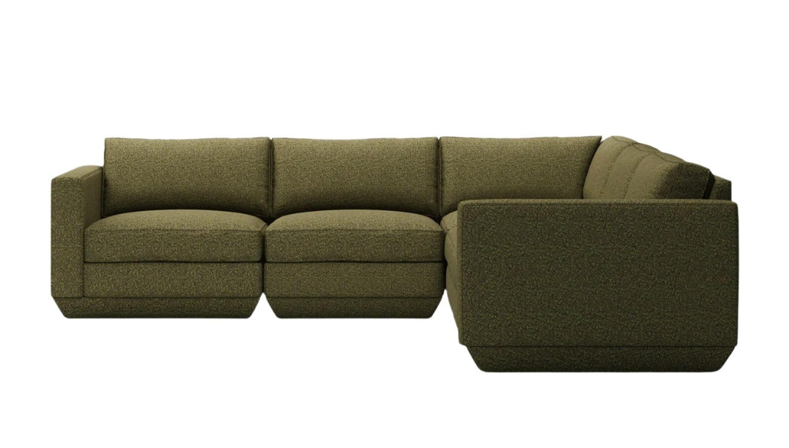 Podium 5PC Corner Sectional Sofa Gus Modern 