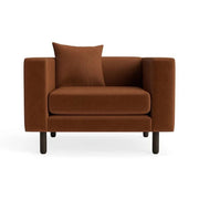 Mono Lounge Chair lounge chair BluDot Copper Velvet 