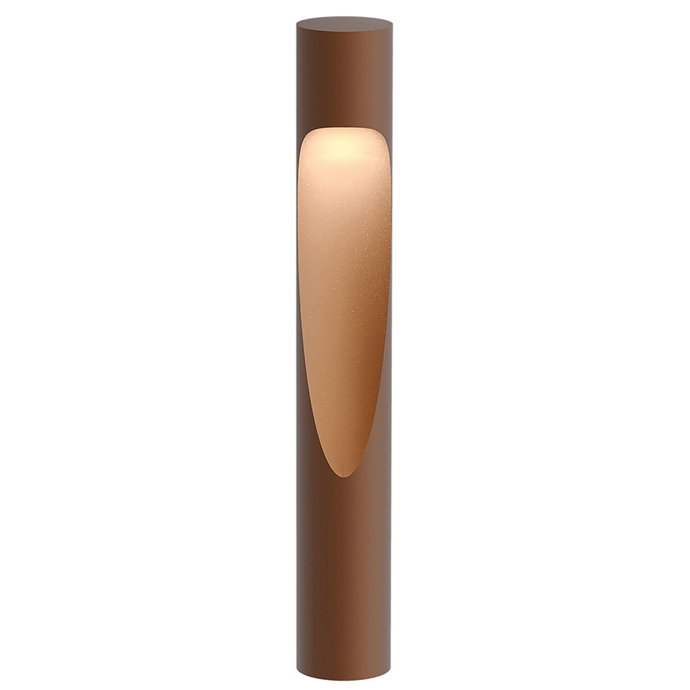 Flindt Garden Bollard Outdoor Lighting Louis Poulsen Short/Corten 2700K Anchor