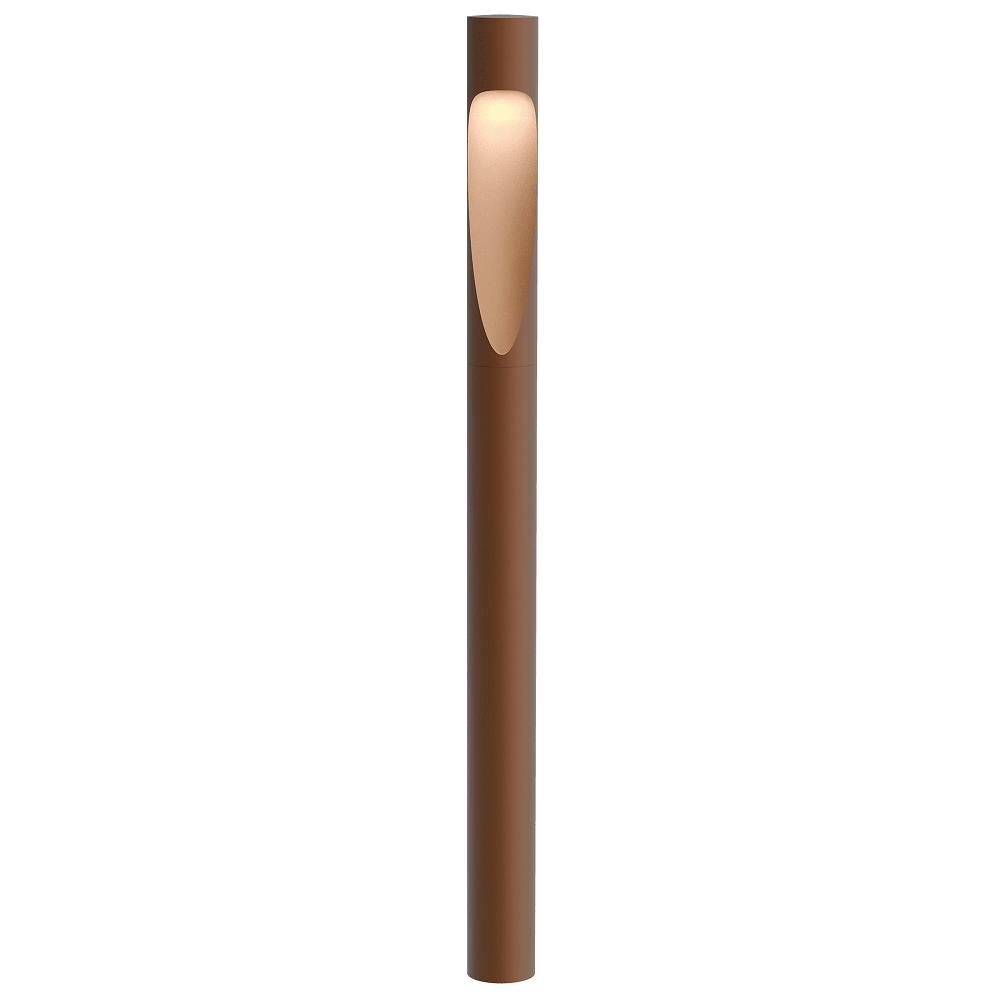 Flindt Garden Bollard Outdoor Lighting Louis Poulsen Long/Corten 2700K Anchor