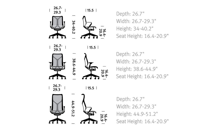 Cosm High Back Chair by Herman Miller