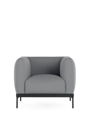 Asia Armchair Armchair Kartell Cotone Plain - Grey 
