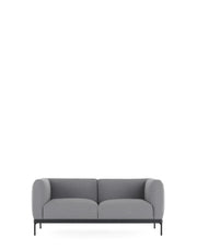 Asia Sofa 2 Seater Sofa Kartell Cotone Plain - Grey 