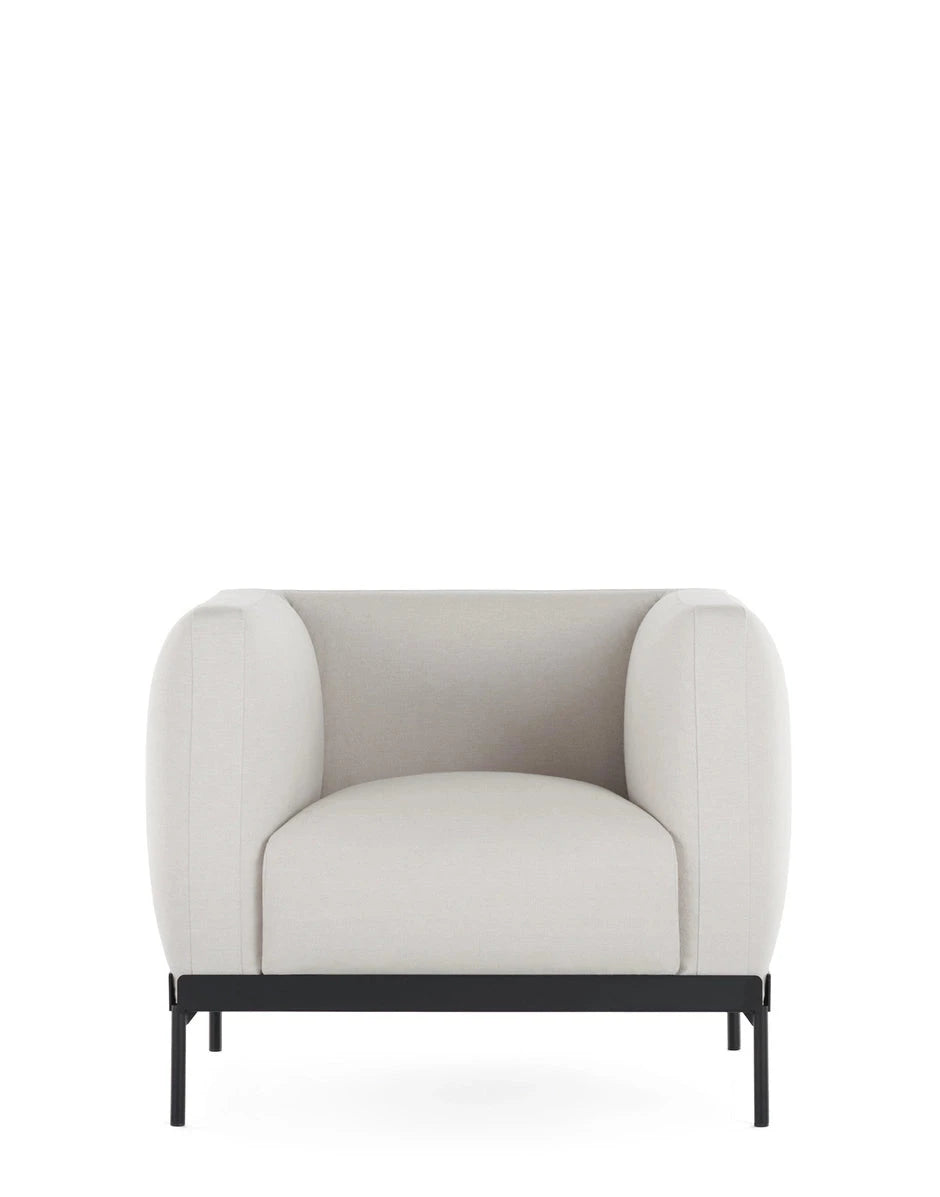 Asia Armchair Armchair Kartell Cotone Plain - White 