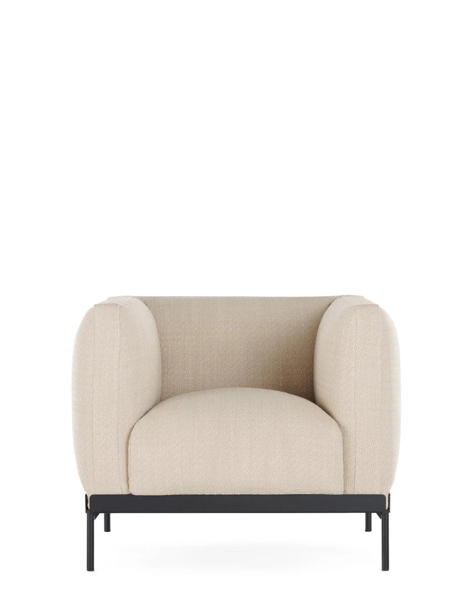 Asia Armchair Armchair Kartell Cotone Structure - Beige 
