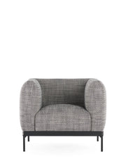 Asia Armchair Armchair Kartell Cotone Structure - White/Black 