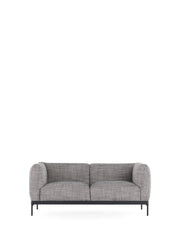 Asia Sofa 2 Seater Sofa Kartell Cotone Structure - White/Black 