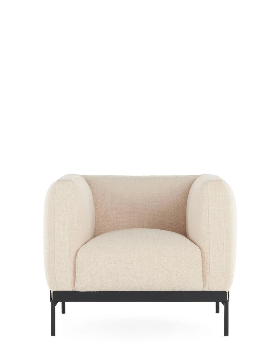 Asia Armchair Armchair Kartell Cotone Structure - White 