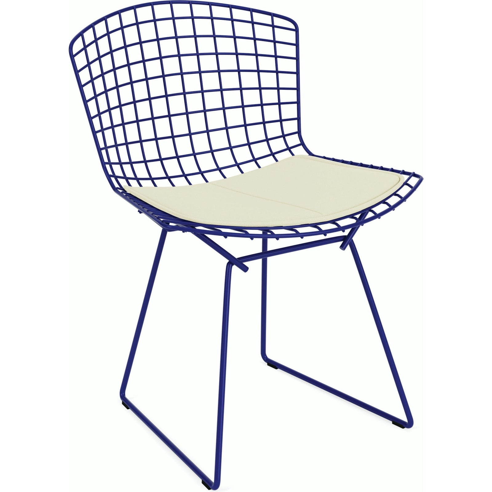Bertoia Side Chair with Seat Pad Side/Dining Knoll 