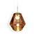 Cut Tall Suspension Lamp suspension lamps Tom Dixon Gold 