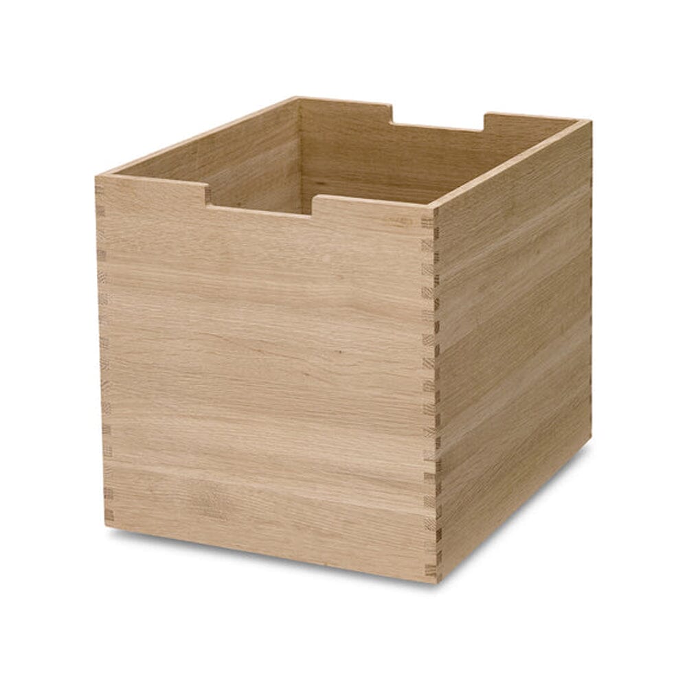 Cutter Storage Box storage Skagerak by Fritz Hansen Large: 13.4" Height Oak 