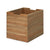 Cutter Storage Box storage Skagerak by Fritz Hansen Large: 13.4" Height Teak 