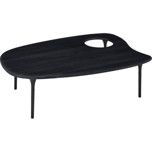 Cyclade Table Coffee Tables herman miller Low Without Bowl Ebony