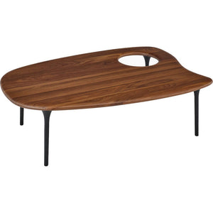 Cyclade Table Coffee Tables herman miller Low Without Bowl Walnut