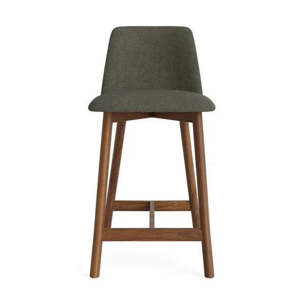 Chip Stool Stools BluDot Counter Height Camp Olive / Walnut 