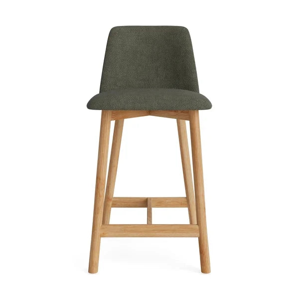 Chip Stool Stools BluDot Counter Height Camp Olive / White oak 