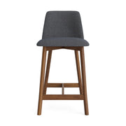 Chip Stool Stools BluDot Counter Height Camp Charcoal / Walnut 