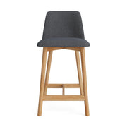 Chip Stool Stools BluDot Counter Height Camp Charcoal / White Oak 