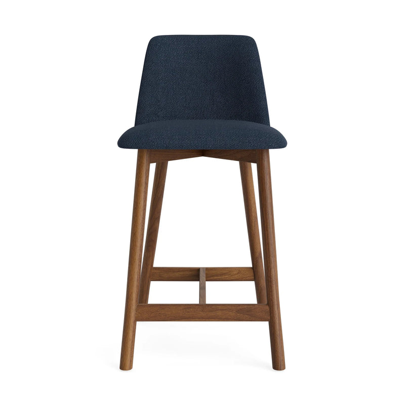 Chip Stool Stools BluDot Counter Height Camp Navy / Walnut 