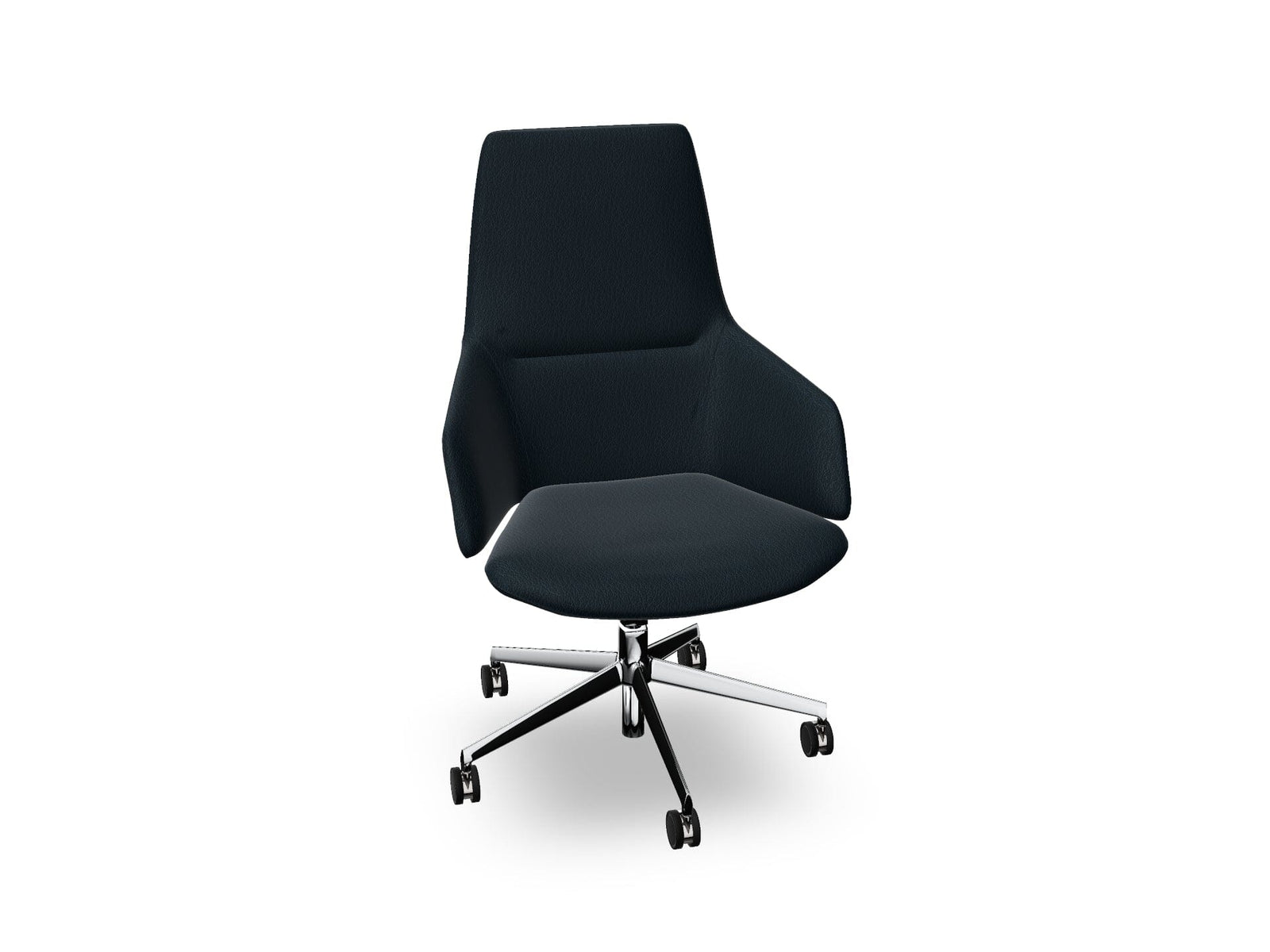 Aston Office Five Way Star Base Armchair Office Chair Arper 