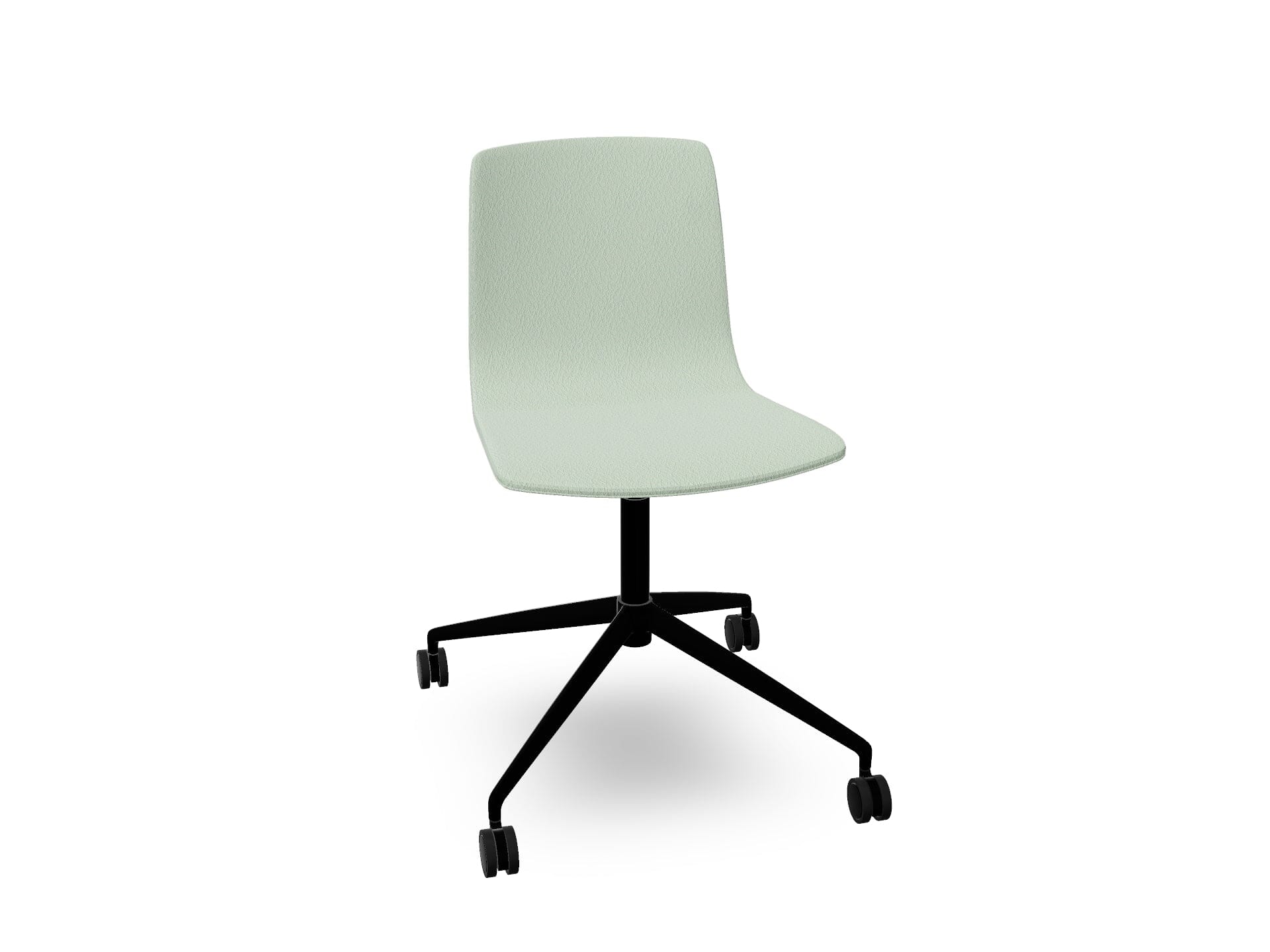 Aava 02 Fixed Trestle Base Chair With Fully Upholstered Chairs Arper 