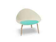 Adell 4 Leg Wood Lounge Chair lounge chair Arper 