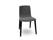 Aava 02 Wooden Chair with Front Upholstery Chairs Arper 
