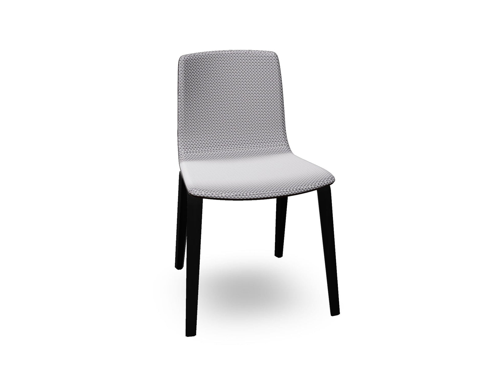 Aava 02 Wooden Chair with Front Upholstery Chairs Arper 
