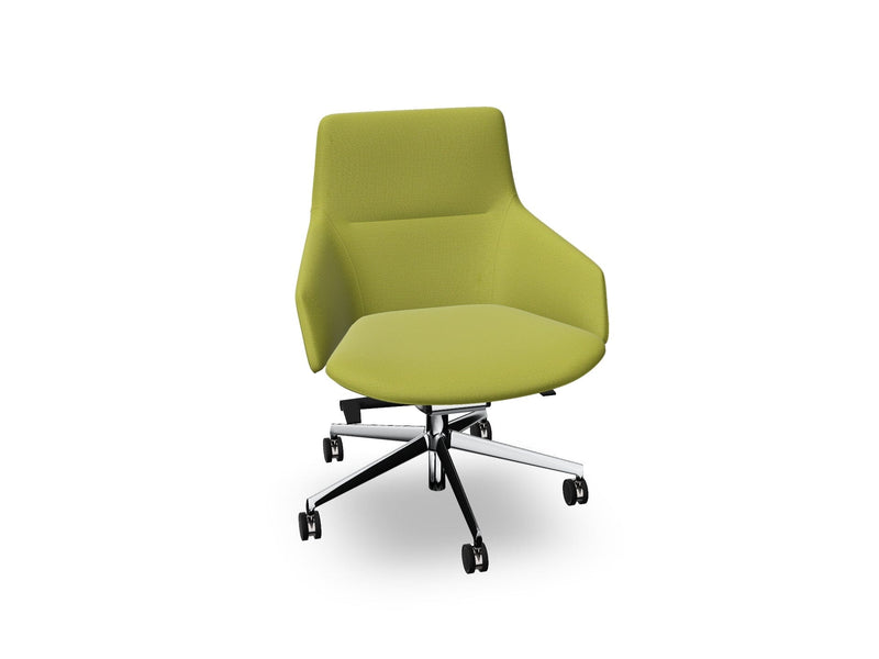 Aston Conference Syncro Five Way Star Base Armchair task chair Arper 