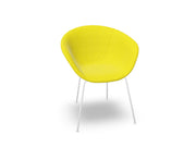 Duna 02 Four Leg Chair Fully Upholstered Chairs Arper 