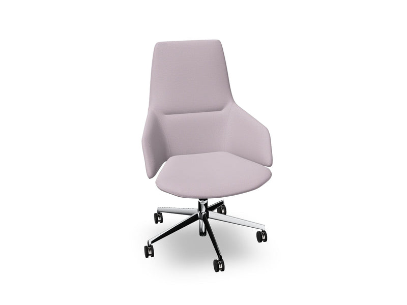 Aston Office Five Way Star Base Armchair Office Chair Arper 