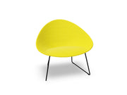 Adell Sled Base Lounge Chair With Fully Upholstered lounge chair Arper 