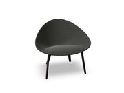 Adell 4 Leg Wood Lounge Chair With Fully Upholstered lounge chair Arper 